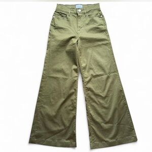 Frame le palazzo Denim Olive Wide-Leg women’s Jeans size 26